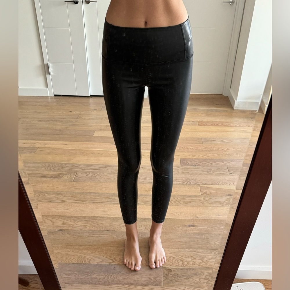 Leather leggings Aritzia Wilfred